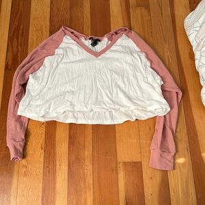 Cropped long sleeve from Forever 21